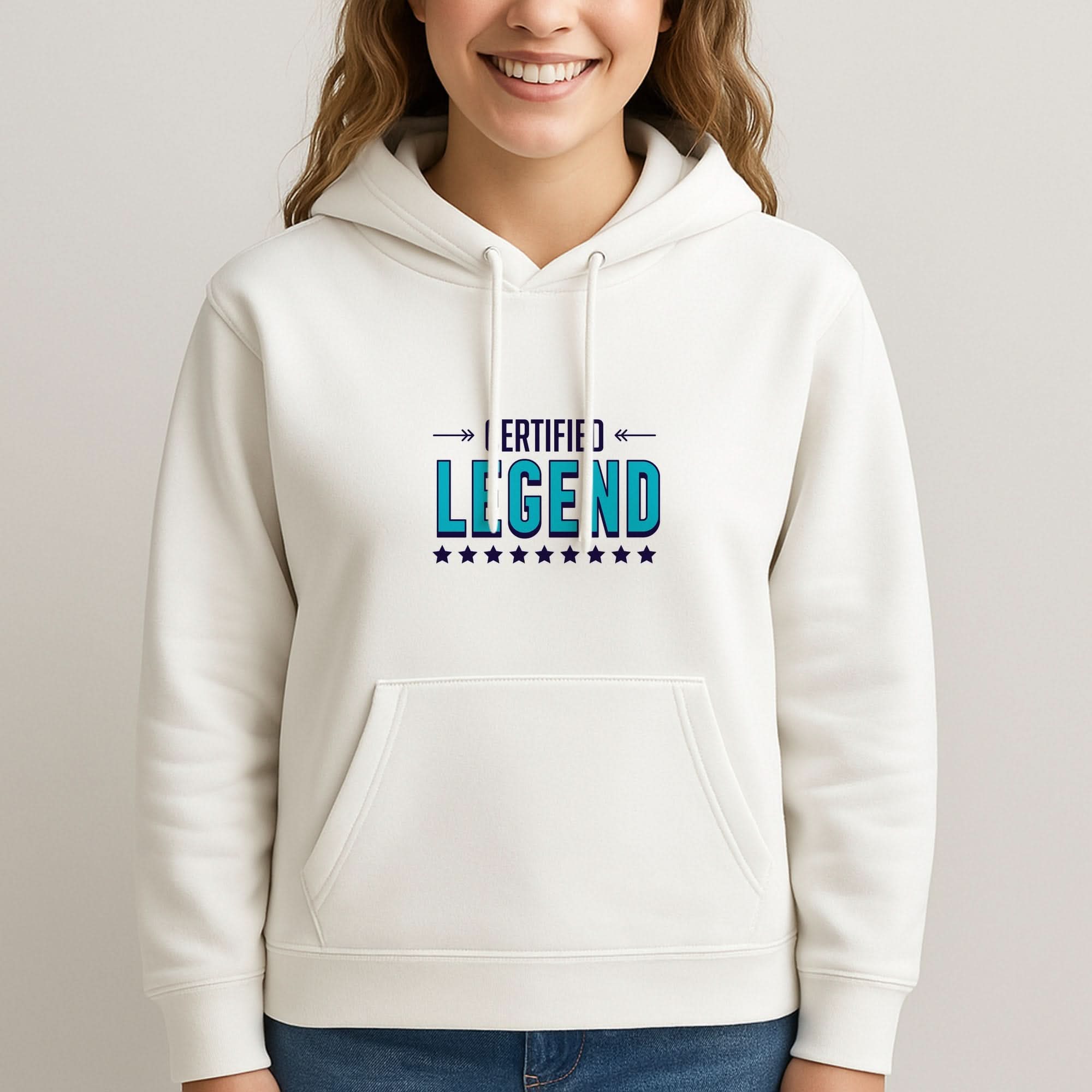 Certified Legend Womans Hooded Sweatshirt