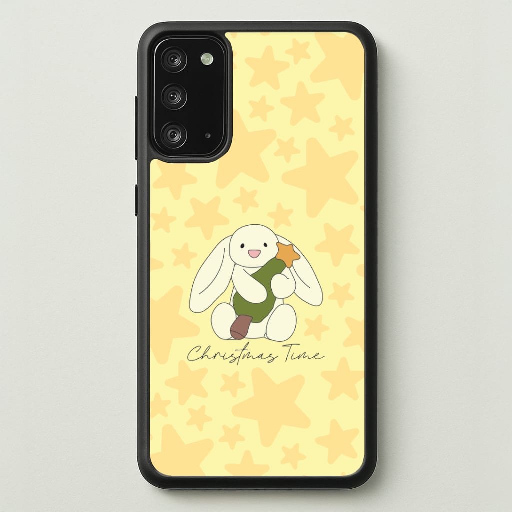 Christmas Bunny Stars Plush Galaxy Note 20 Case