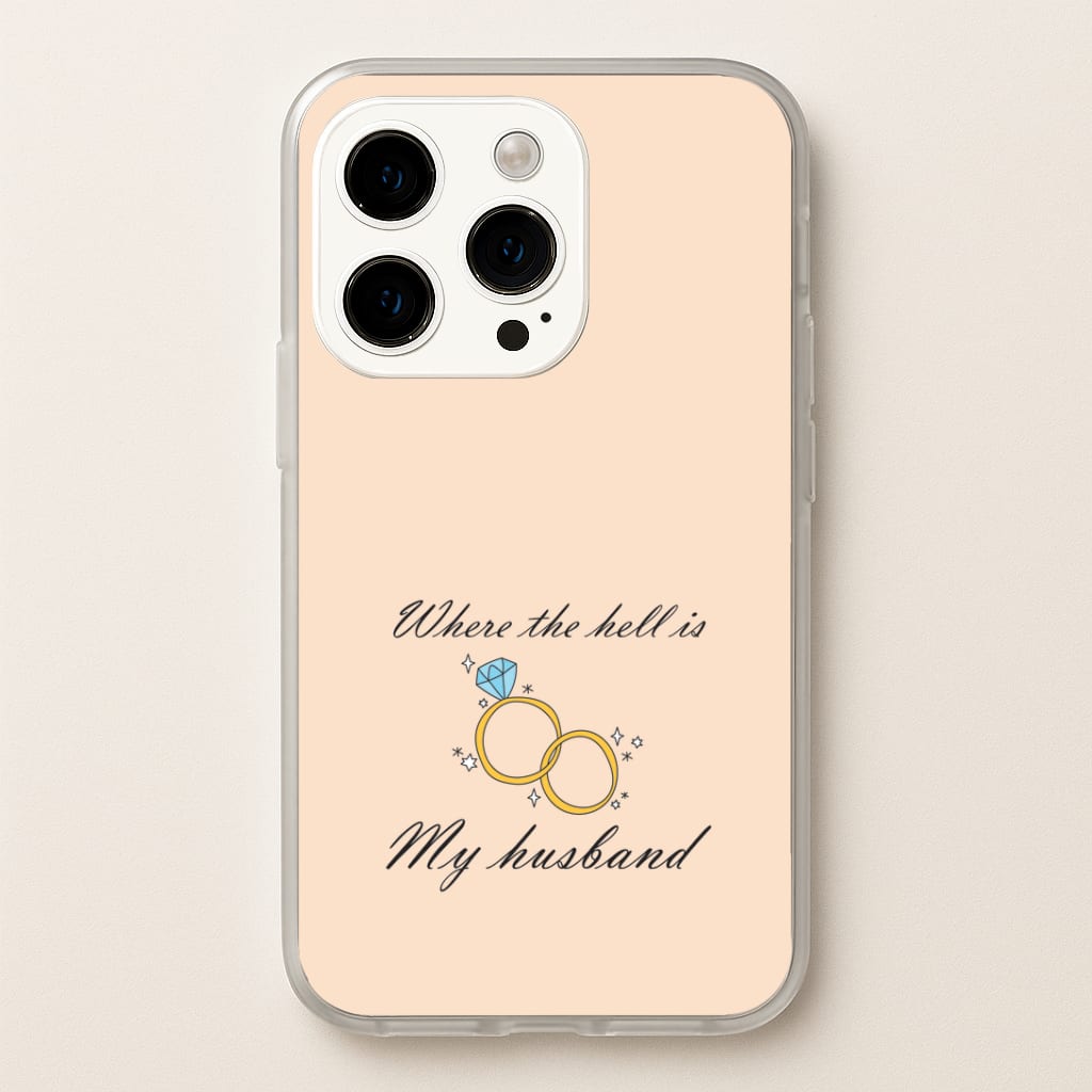 WTHIMH Cartoon Rings iPhone 14 Pro Case