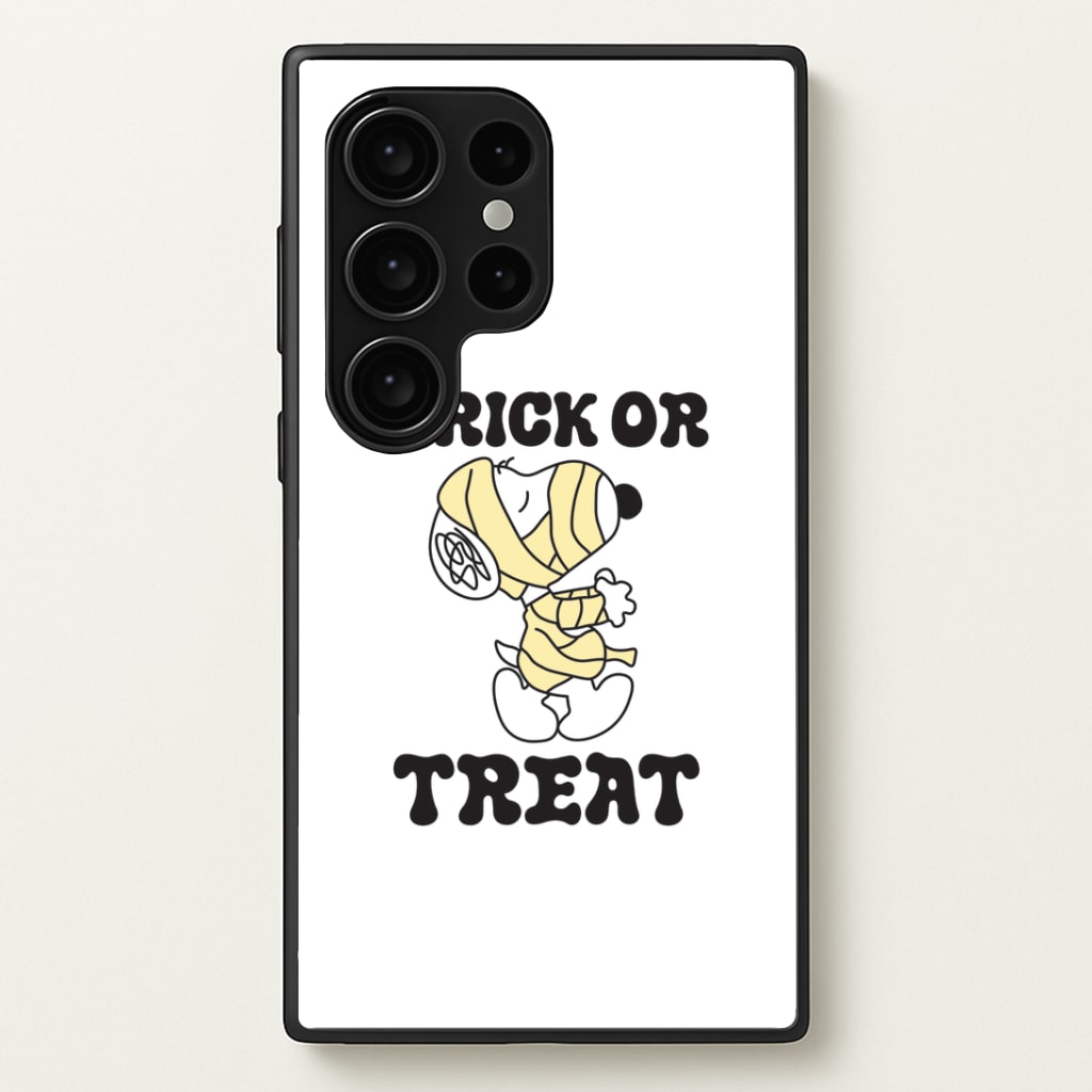 Trick Or Treat Cartoon Beagle Galaxy S24 Ultra Case