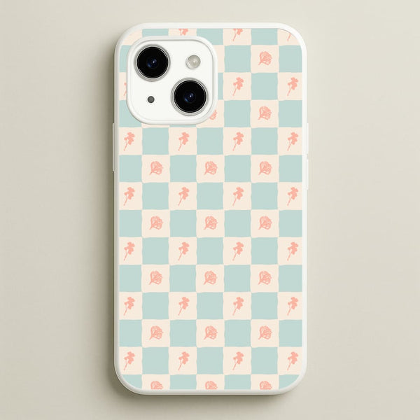 Patchwork Floral Pattern iPhone 15 Case