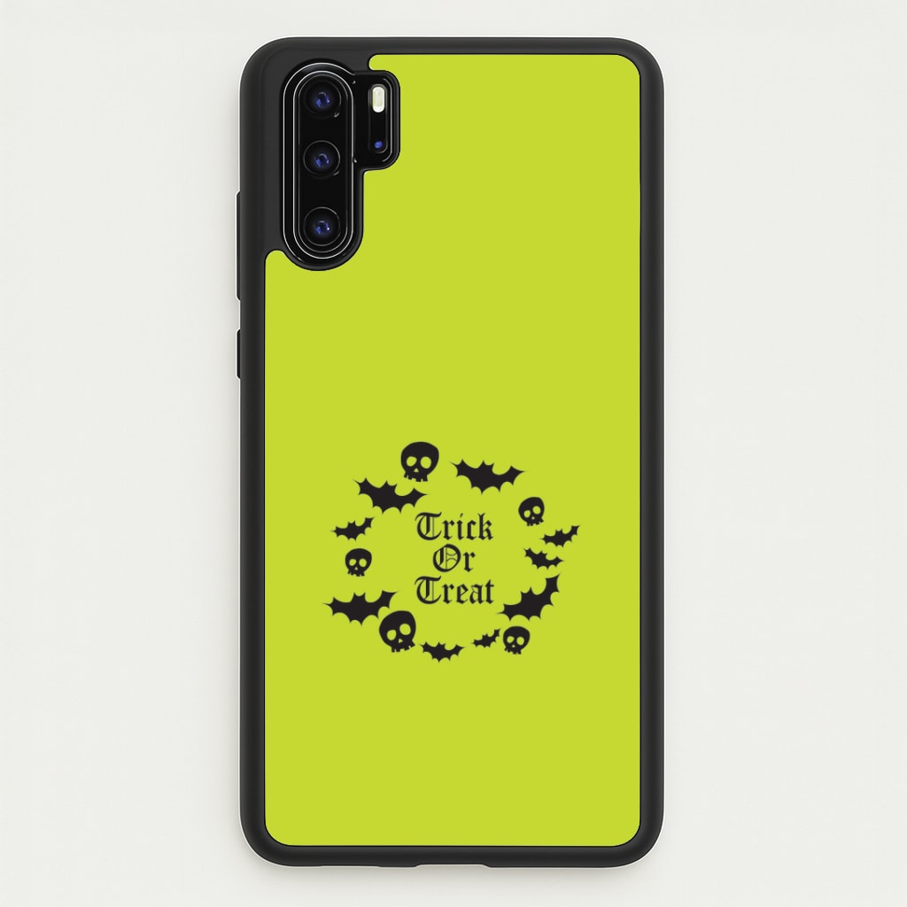 Trick Or Treat Wreath Huawei P30 Pro Case
