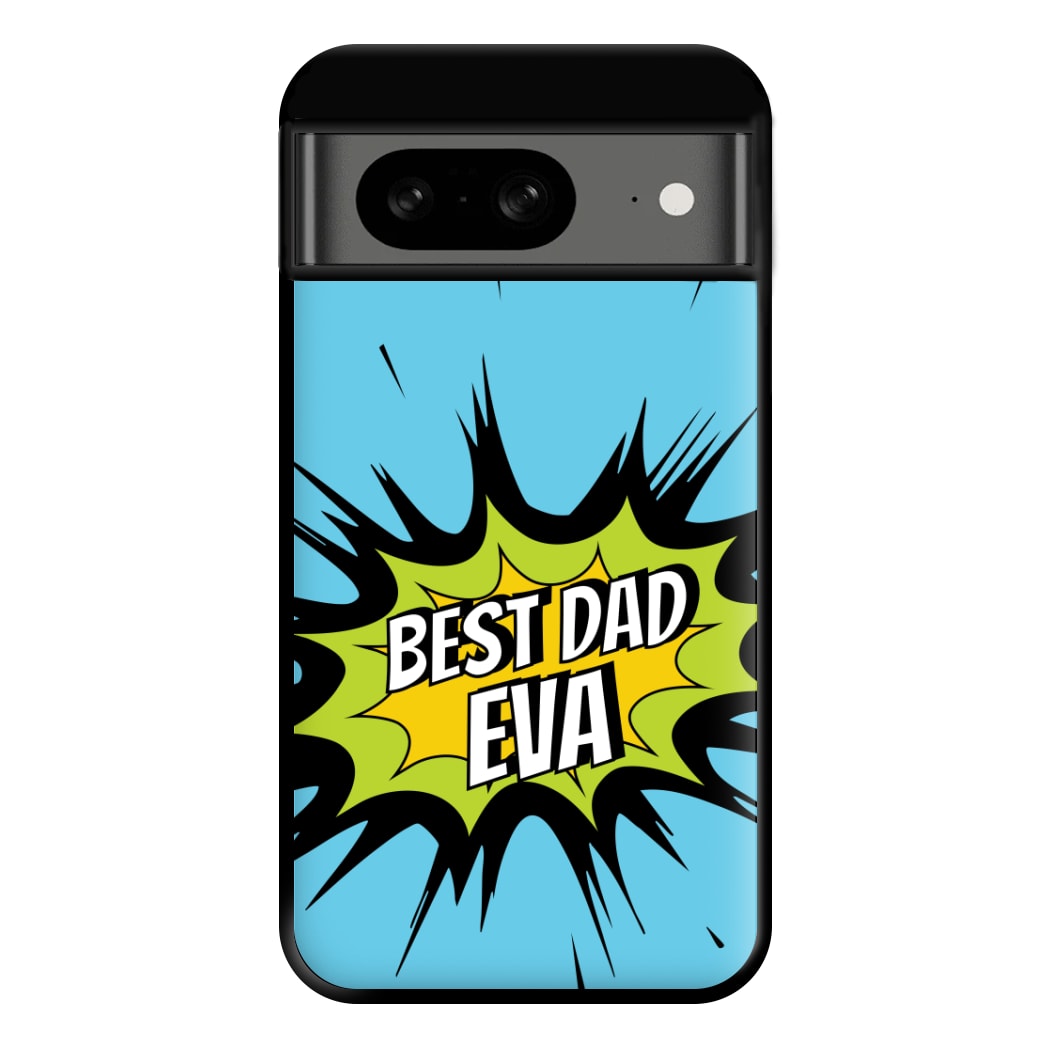 Comic Book Best Dad Eva Google Pixel 8 Case