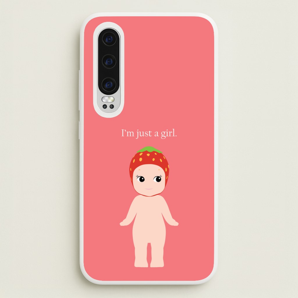 I'm Just A Girl Huawei P30 Case