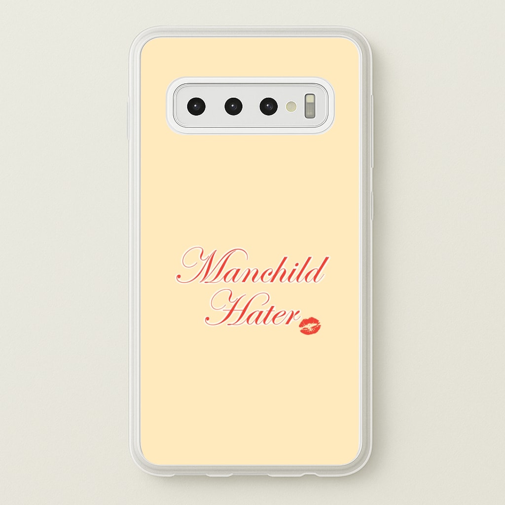 Manchild Hater Galaxy S10 Case