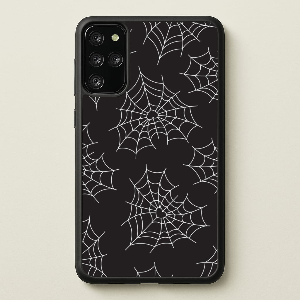 Spiderweb Hearts Pattern Galaxy S20 Plus Case