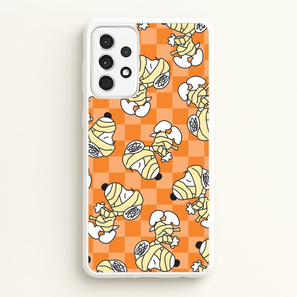 Mummy Cartoon Beagle Pattern Galaxy A52 / A52s Case