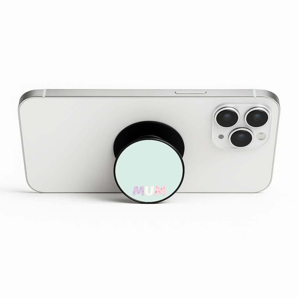 Mum Patchwork Phone Stand