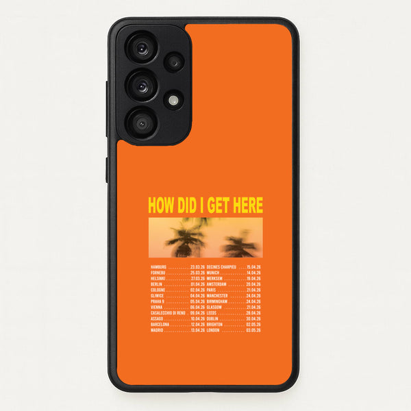 HDIGH Tour 2026 Galaxy A33 Case