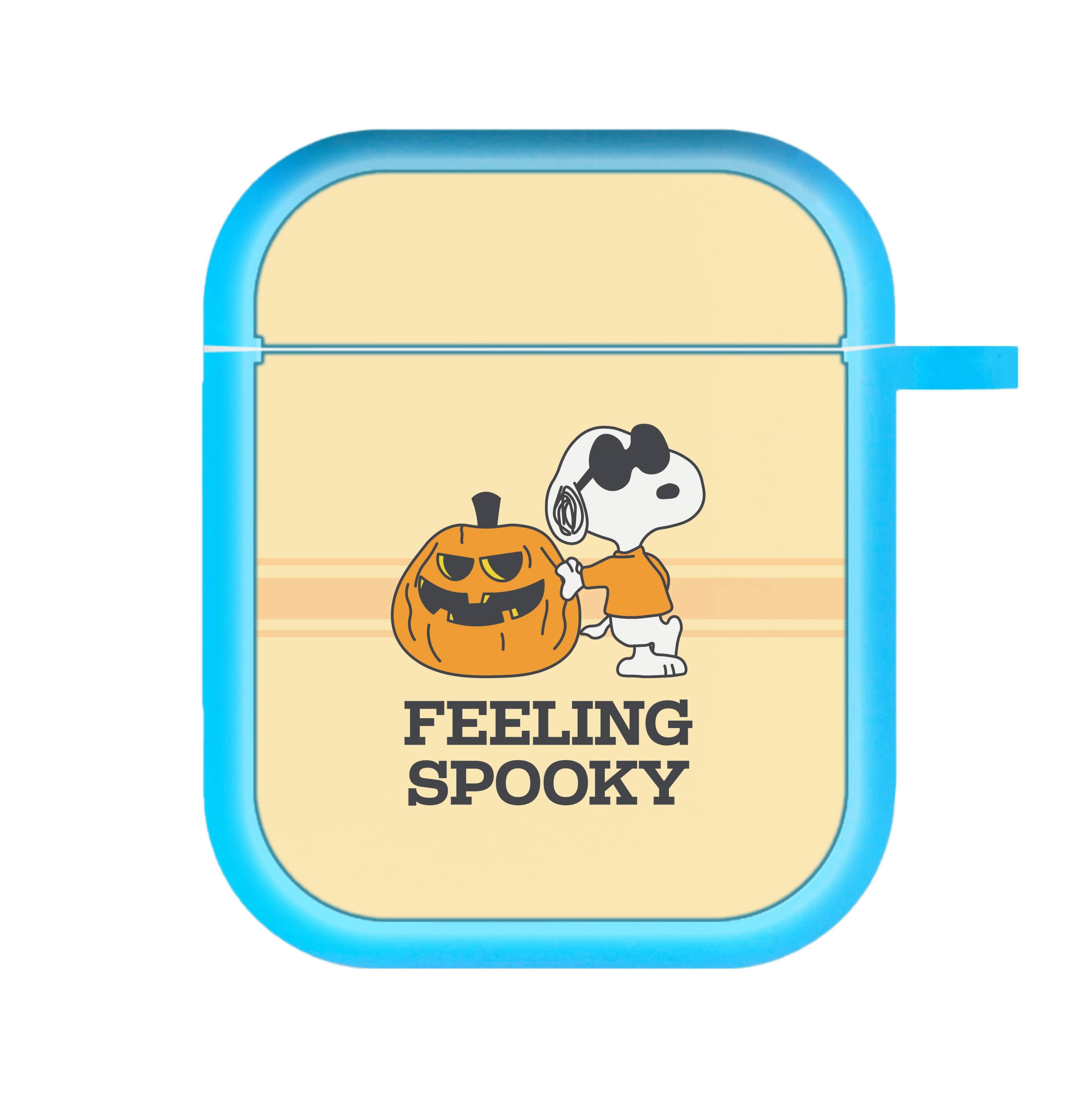 Feeling Spooky Cartoon Beagle AirPods Case