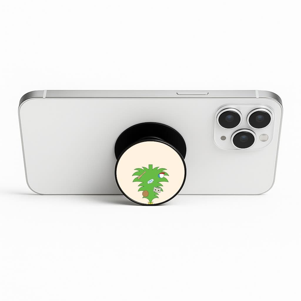 Upside Down Christmas Tree Phone Stand