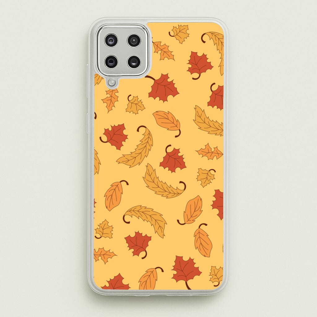 Leaves Assortment Pattern Galaxy A12 Case