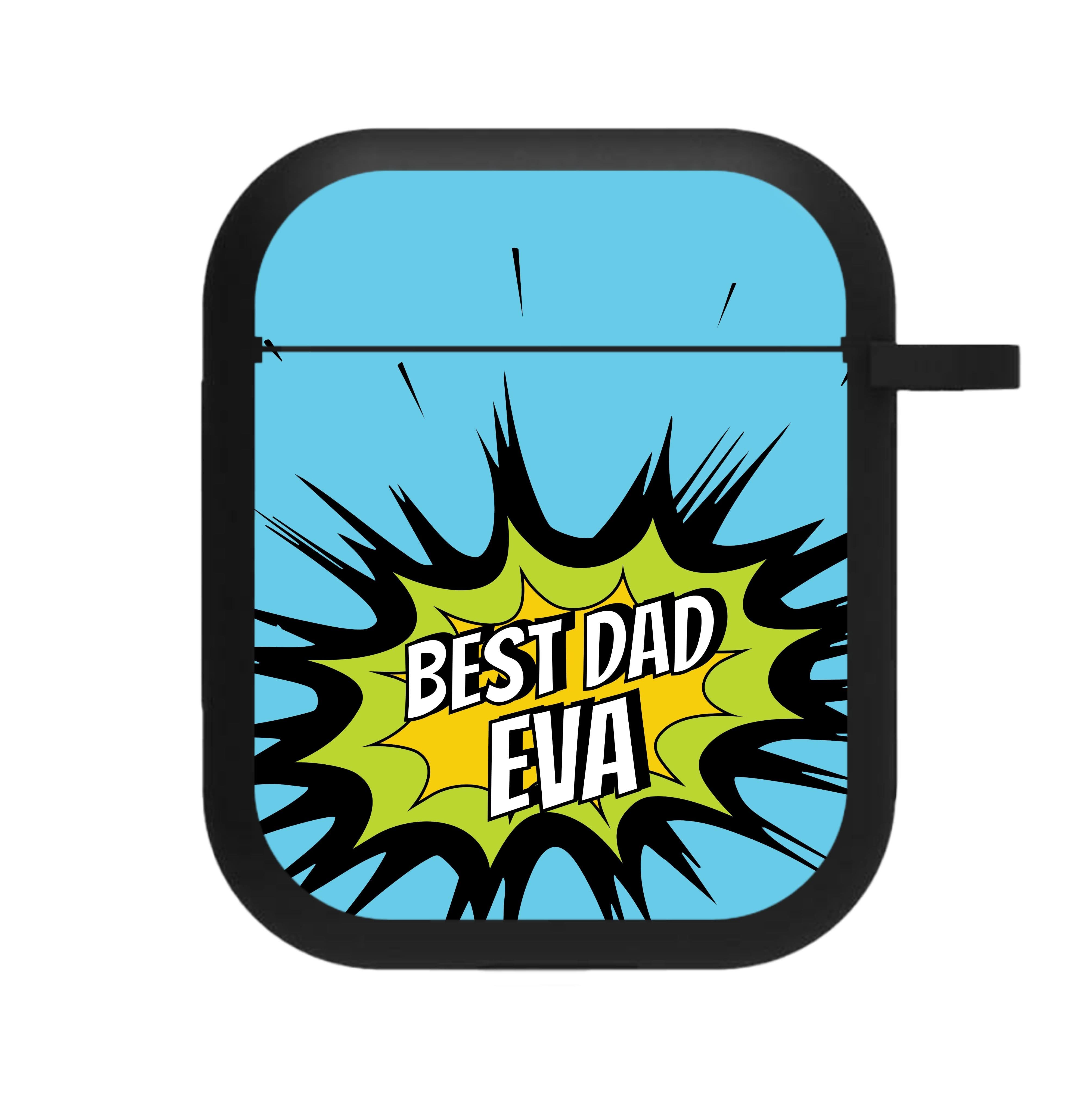 Comic Book Best Dad Eva AirPods Case
