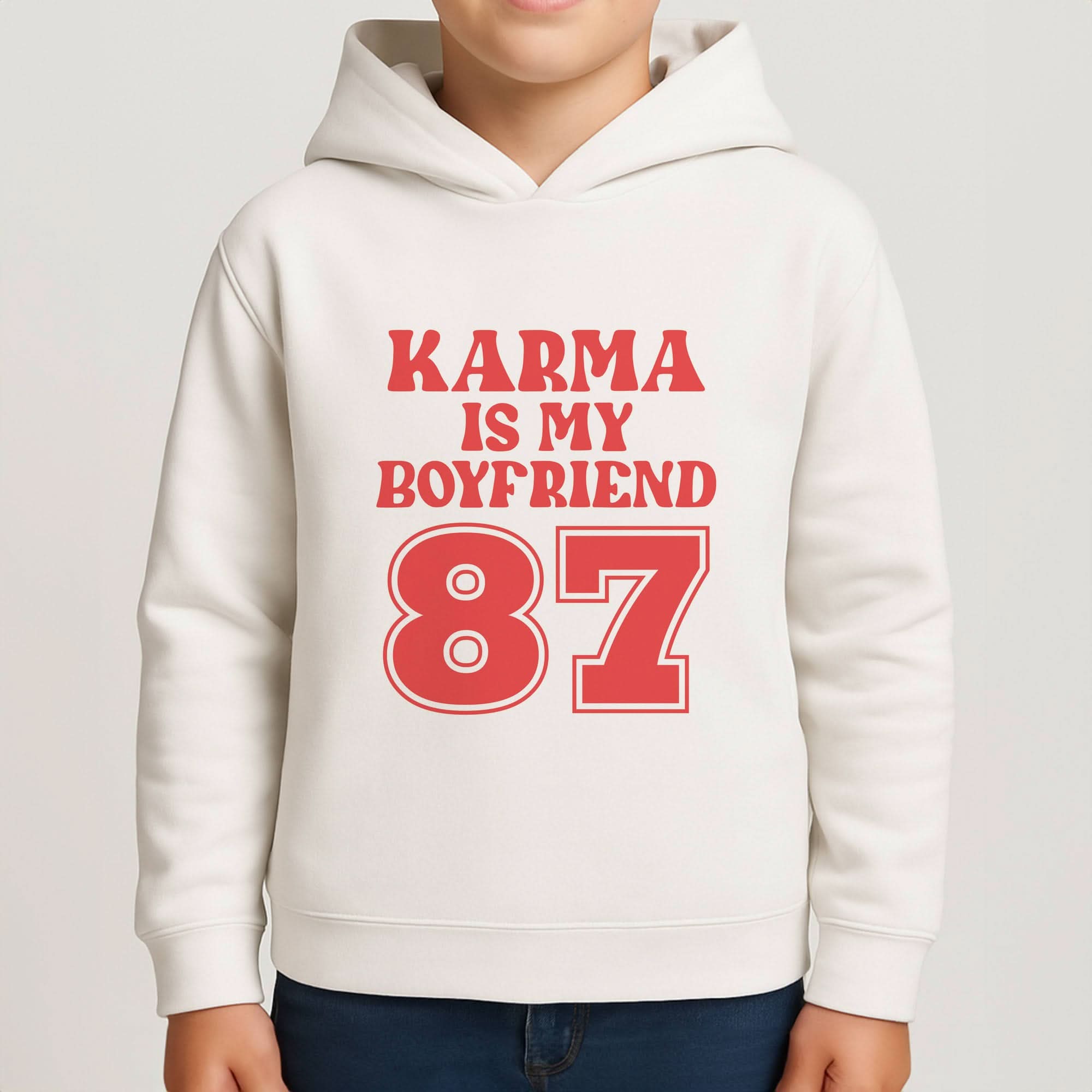Karma Is My Boyfriend Boys Hoodie