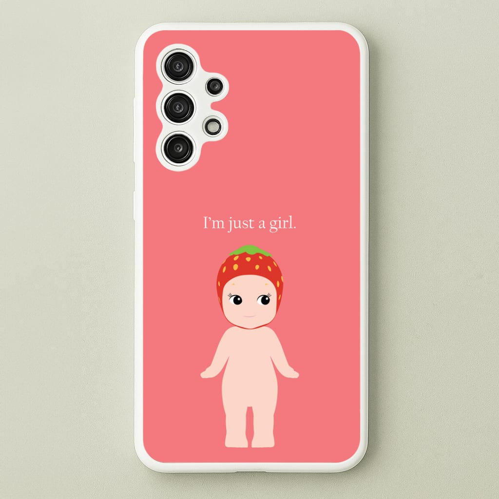 I'm Just A Girl Galaxy A13 Case