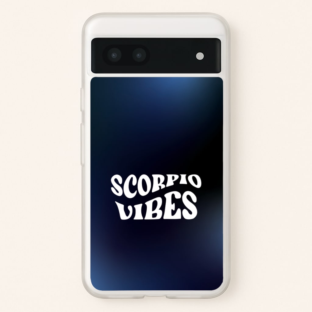 Scorpio Vibes Gradient Zodiac Google Pixel 7a Case