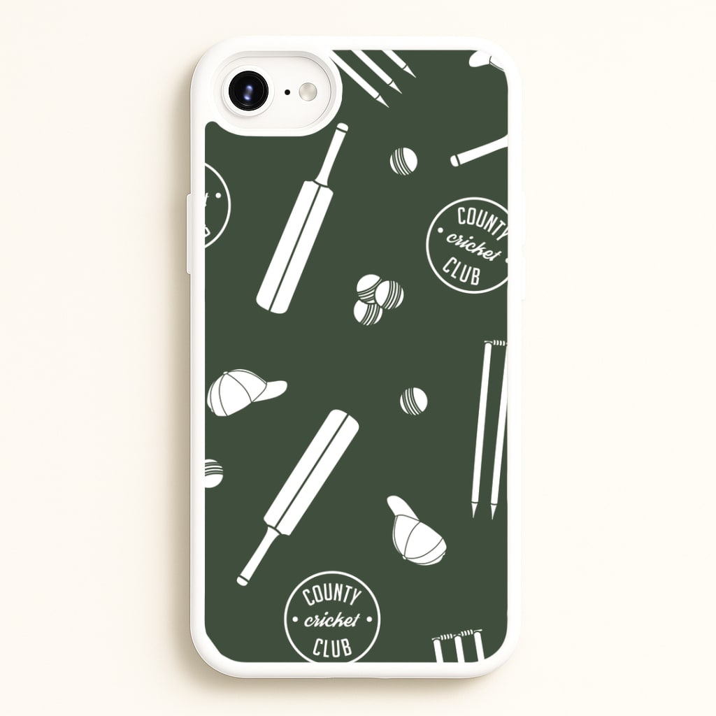 Cricket Props Pattern iPhone 6 / 7 / 8 / SE Case