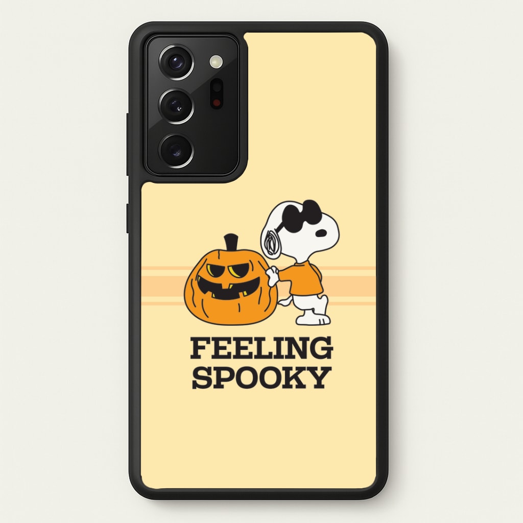 Feeling Spooky Cartoon Beagle Galaxy Note 20 Ultra Case