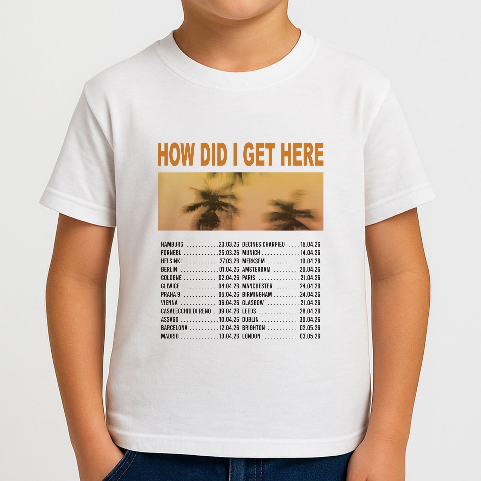 HDIGH Tour 2026 Boys T-Shirt