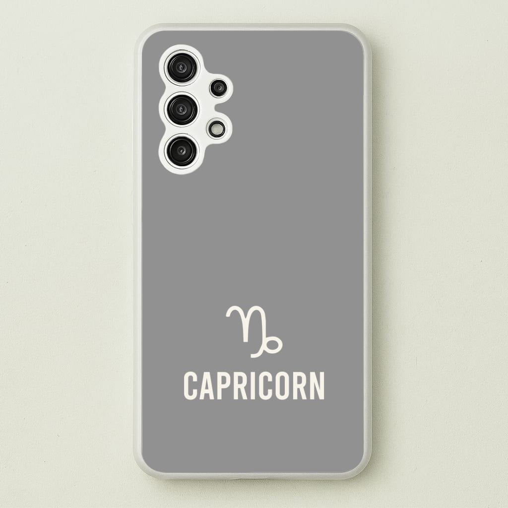 Capricorn Pastel Zodiac Galaxy A13 Case