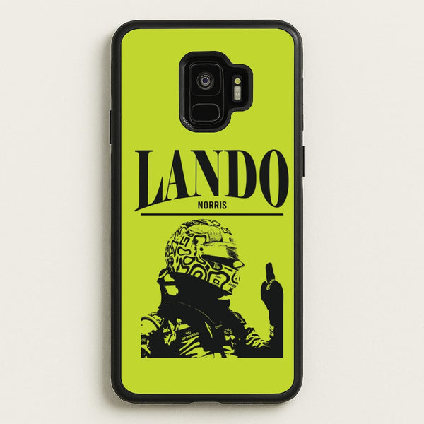 Lando Black And Green Galaxy S9 Case