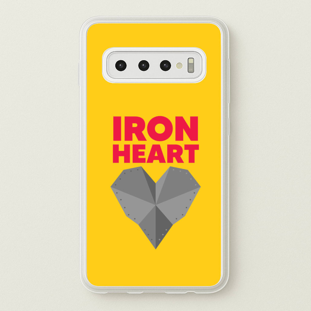 Metal Heart Galaxy S10 Plus Case
