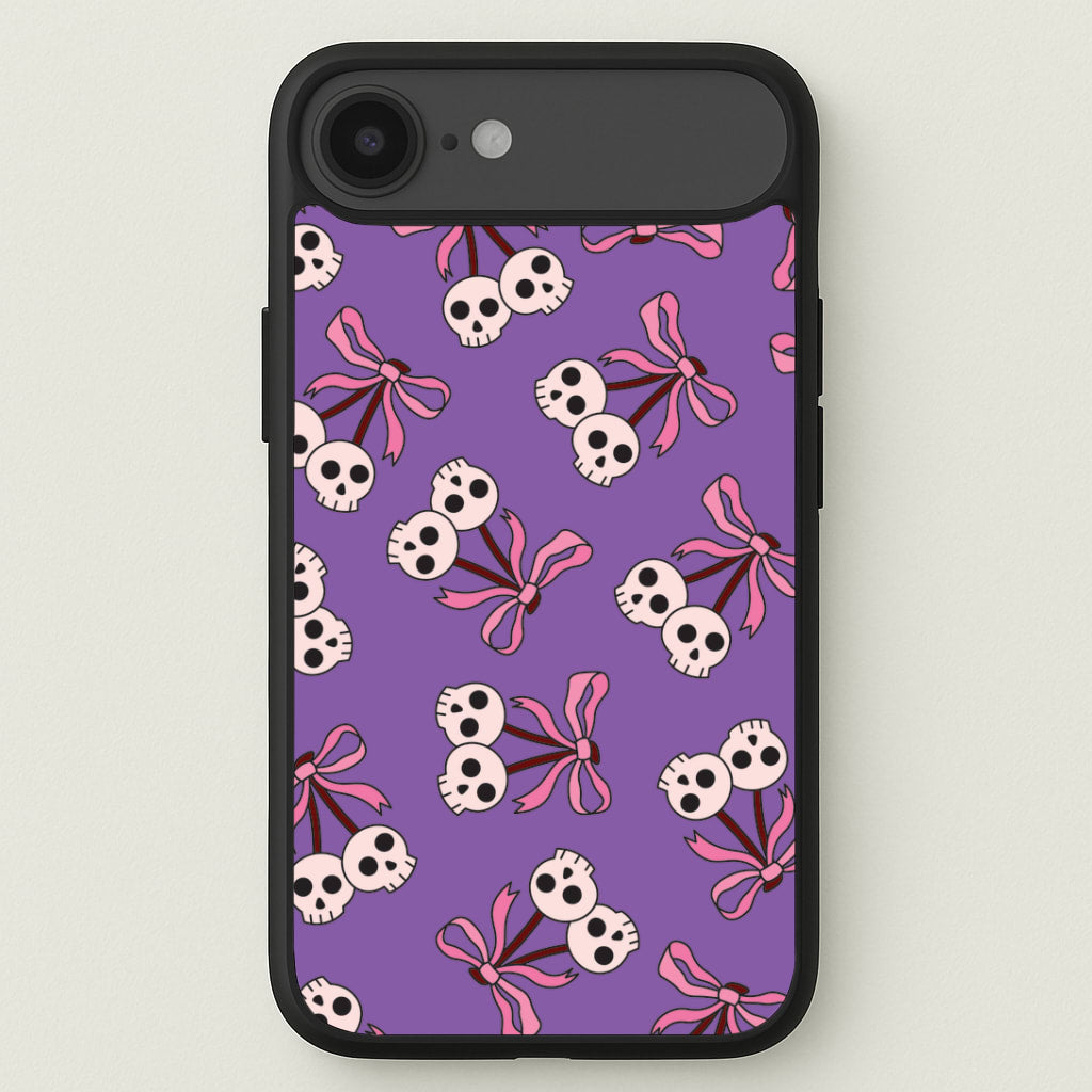Cherry Skulls Pattern iPhone 17 Air Case