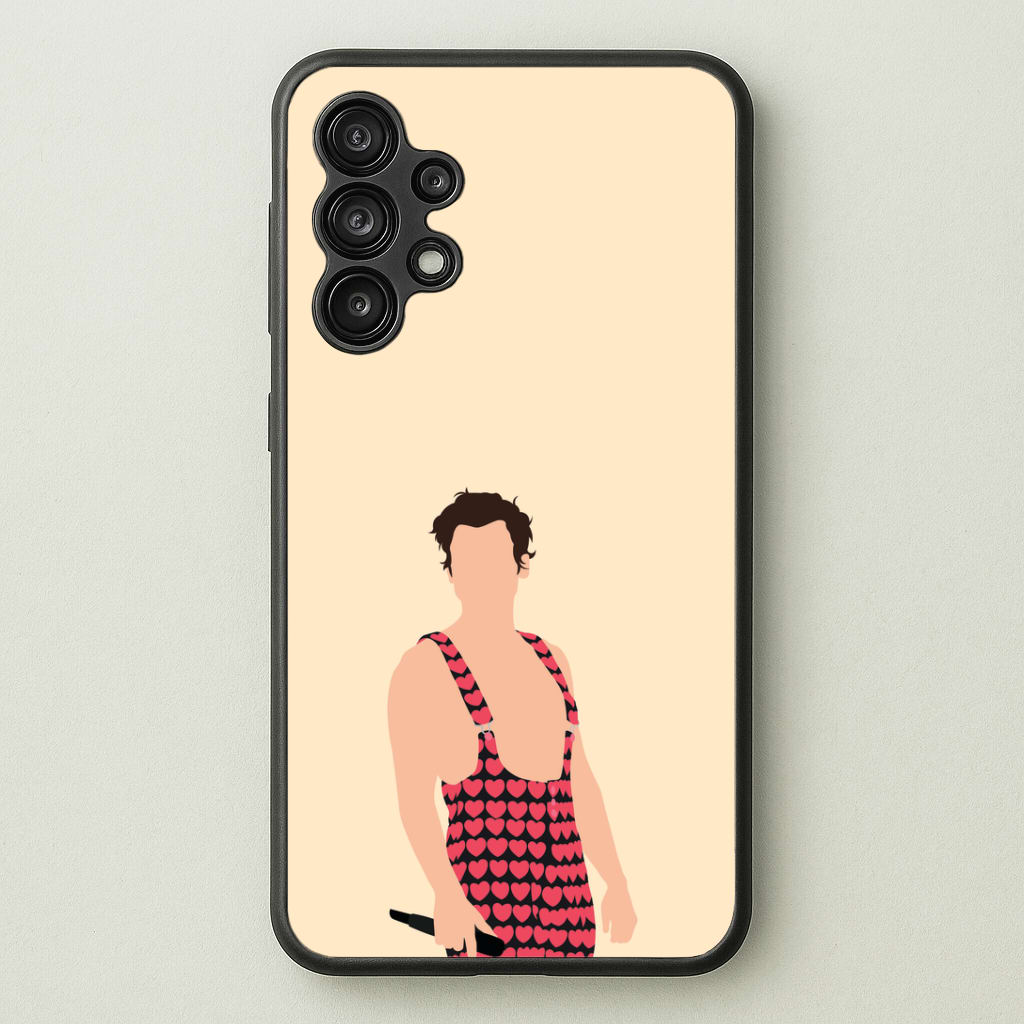 Harry Heart Jumpsuit Galaxy A13 Case