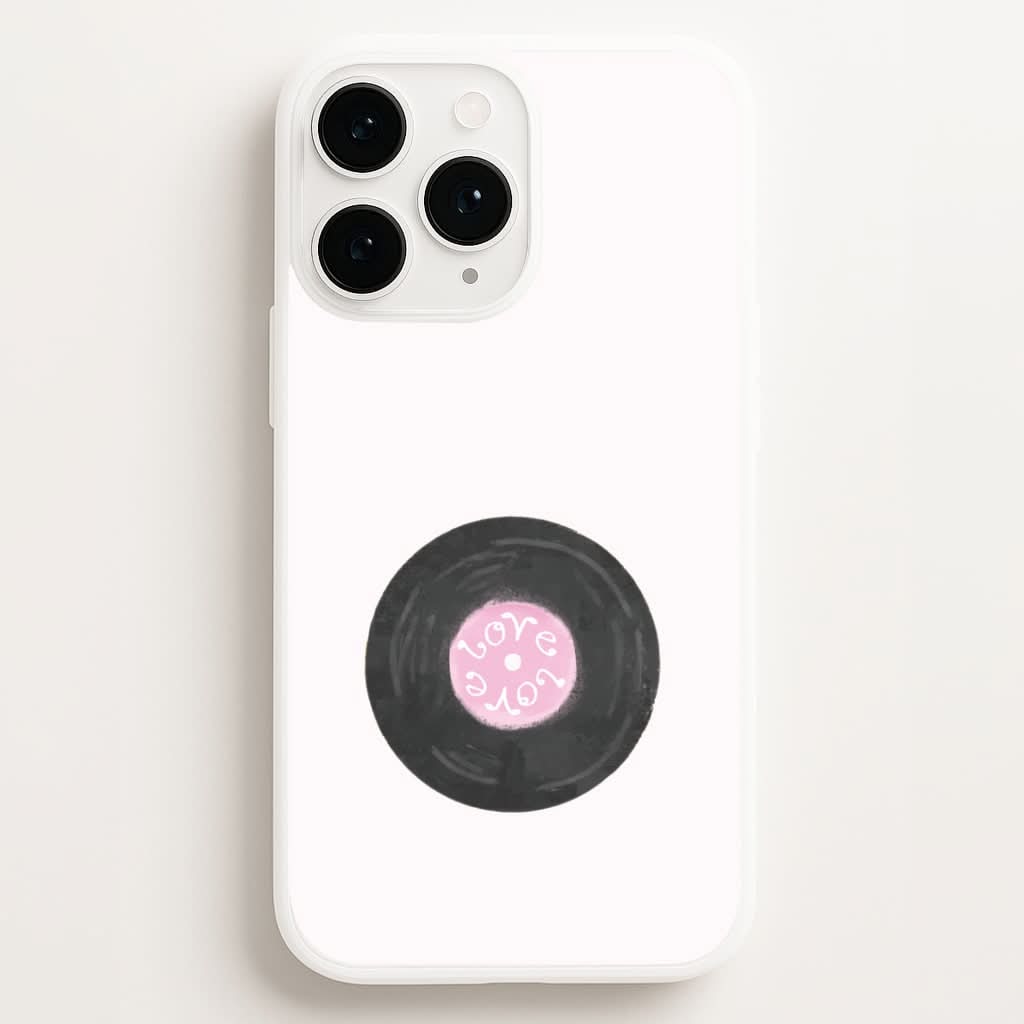 Love Vinyl Phone Case for Apple iPhone, Samsung Galaxy, Huawei and Google Pixel