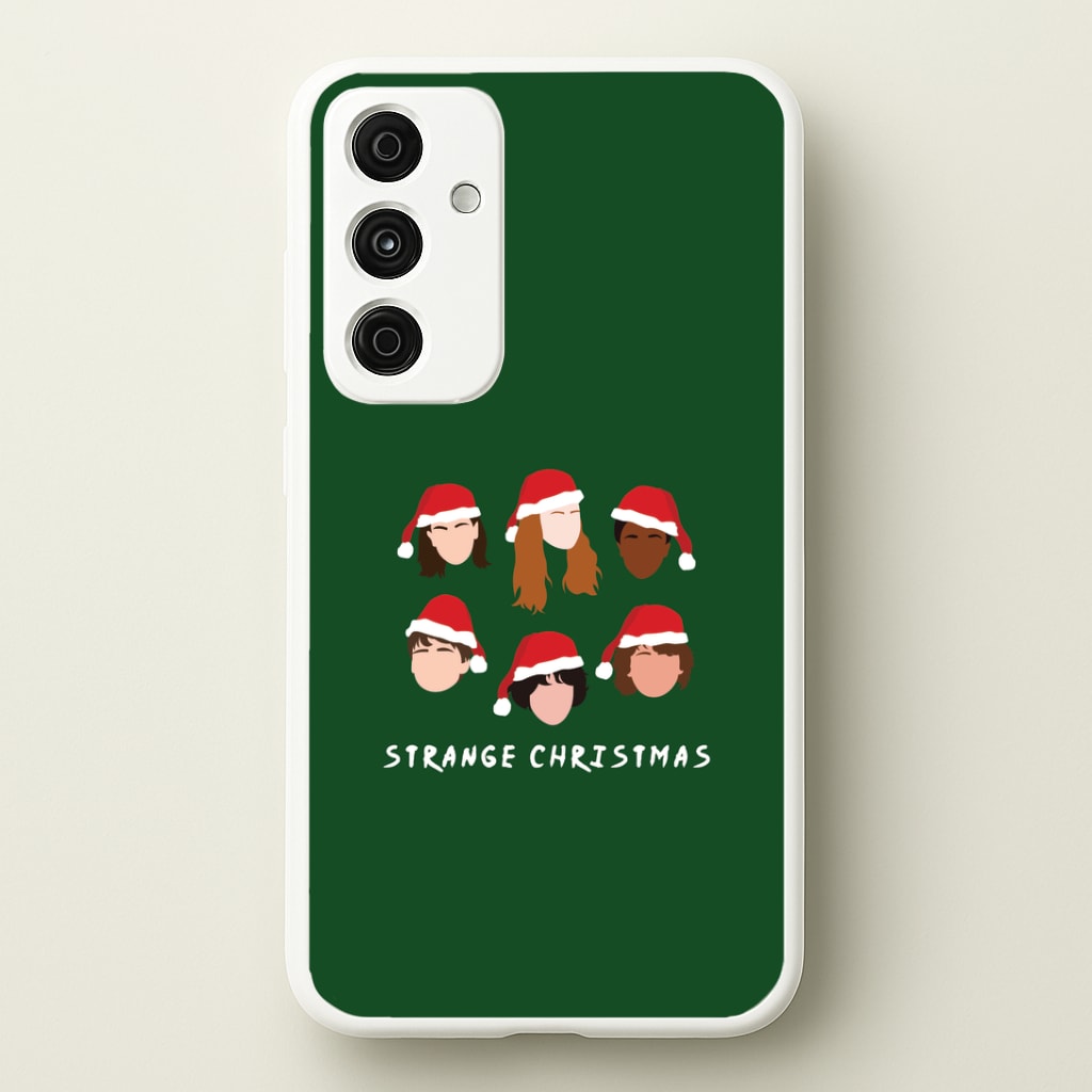 Strange Crew Christmas Galaxy A35 Case