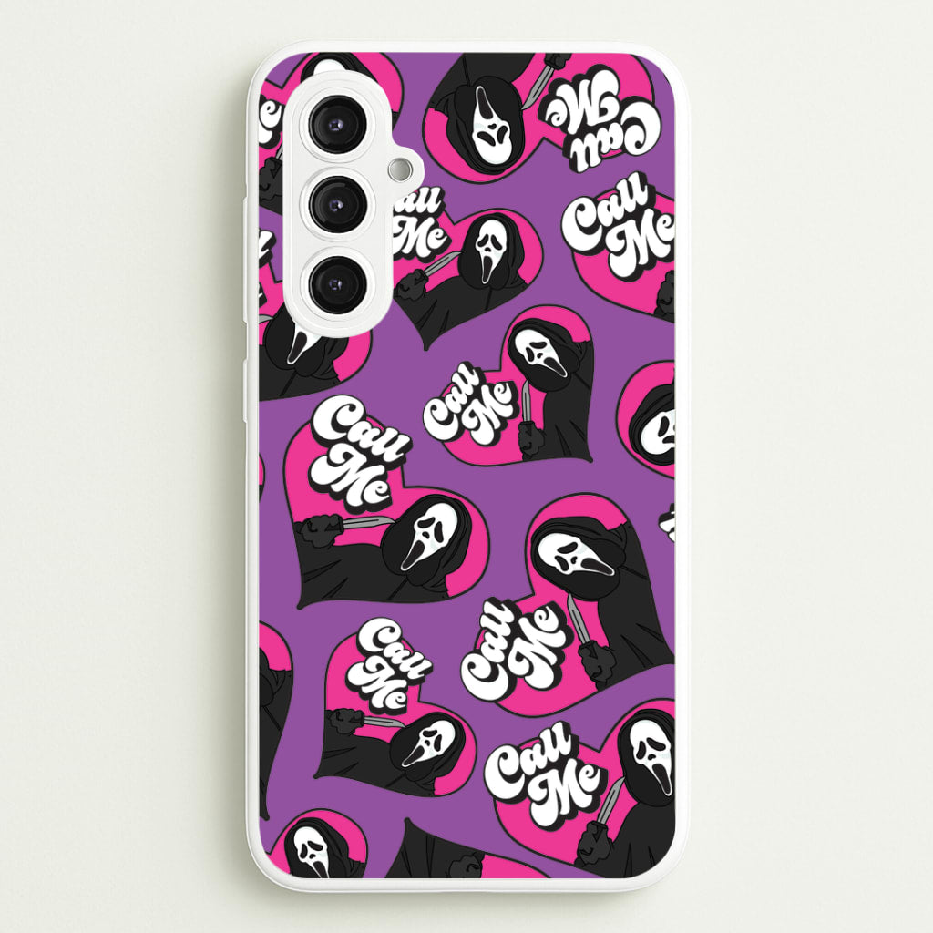 Call Me Heart Pattern Galaxy S23FE Case
