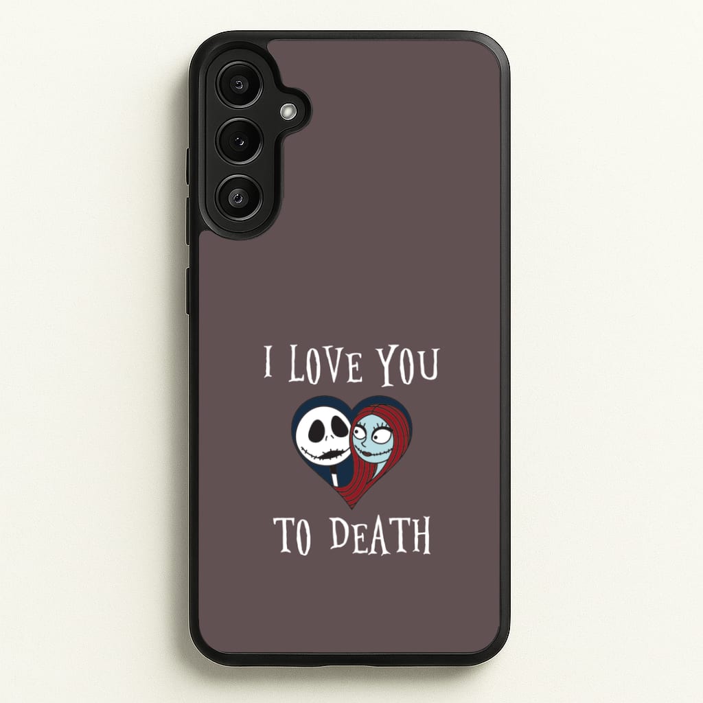 I Love You To Death Heart Galaxy A36 Case