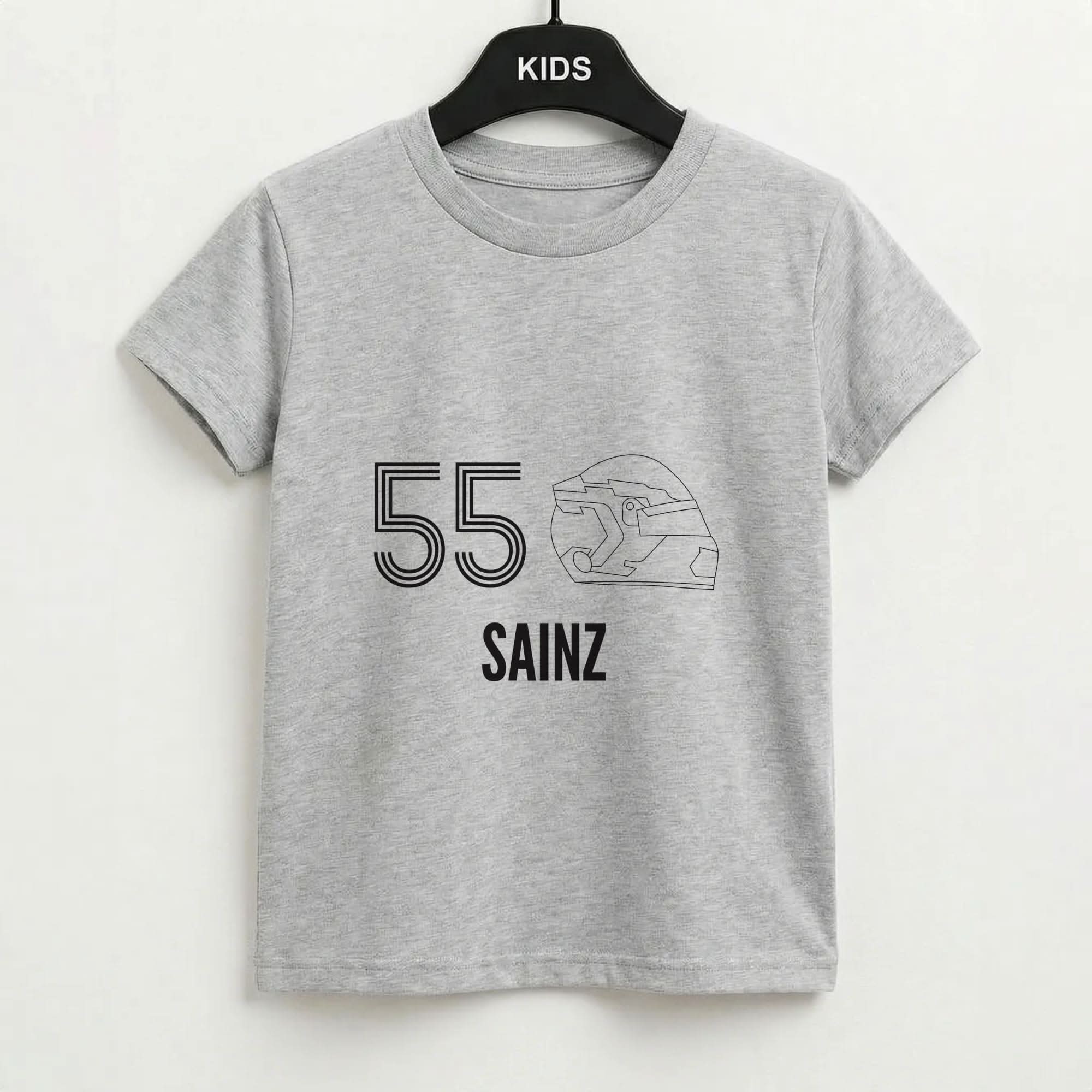 Sainz Helmet 2026 Grey Kids T-Shirt