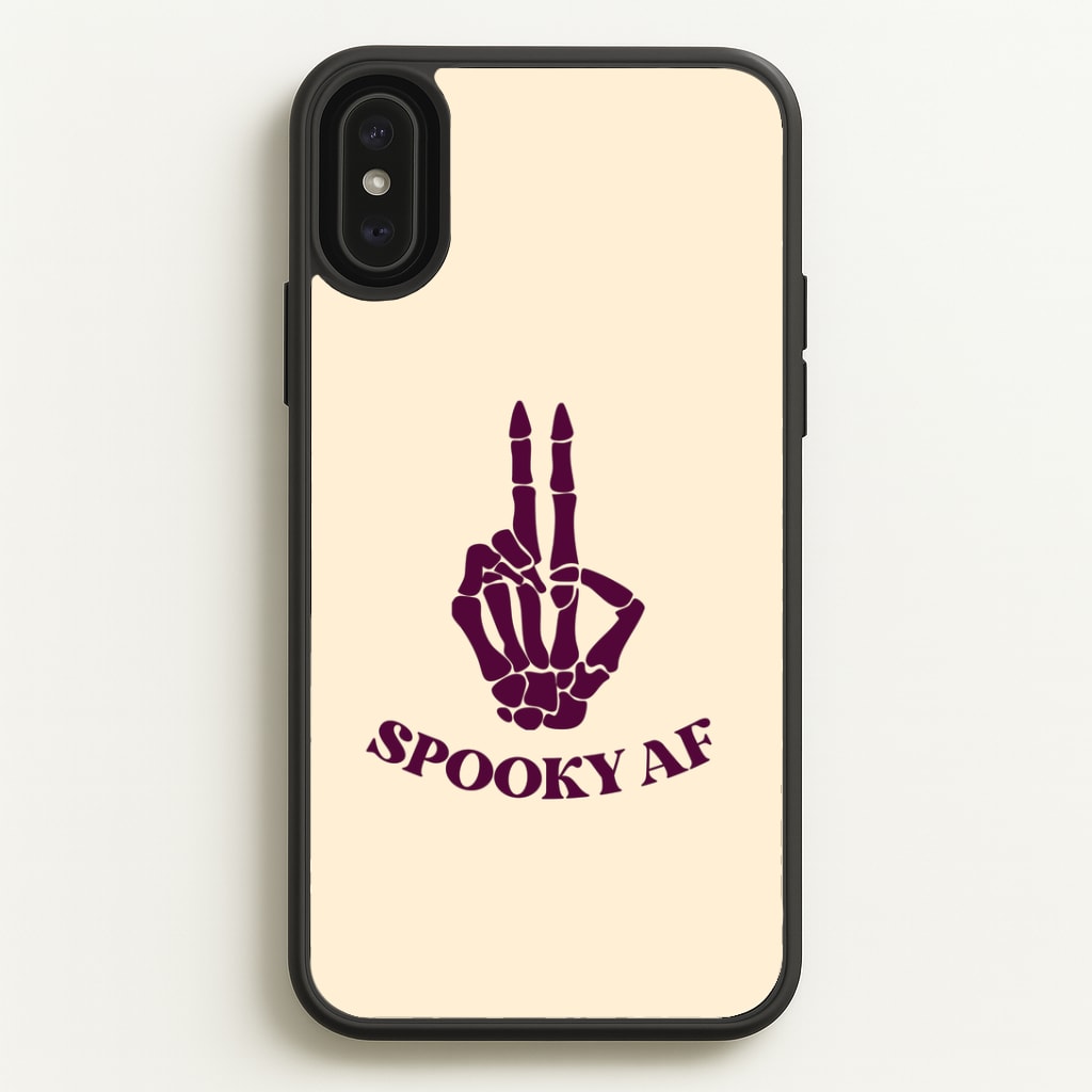 Spooky AF iPhone XS Max Case