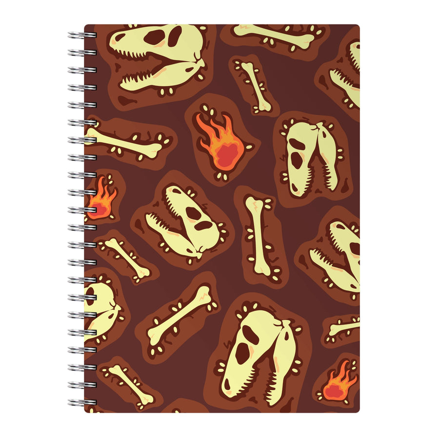 Bones And Skulls - Dinosaurs Notebook