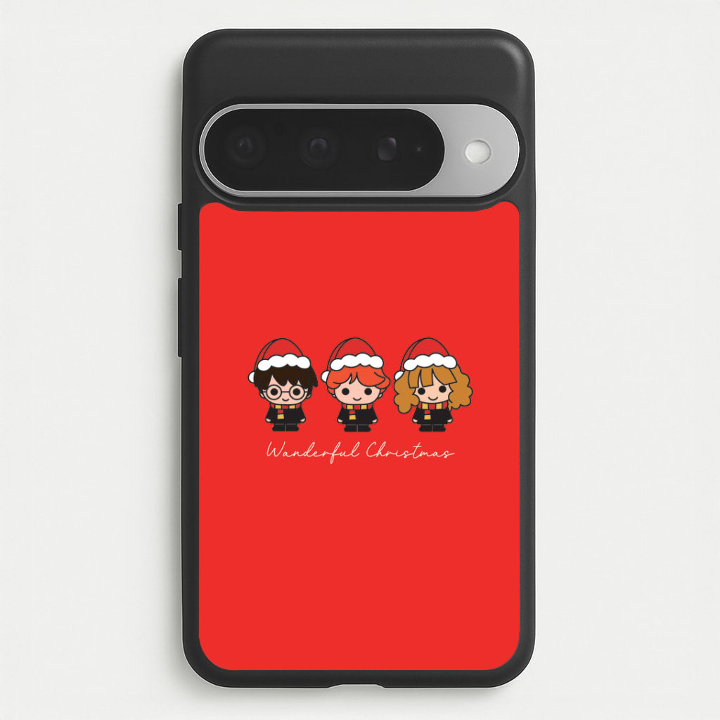 Wizards With Christmas Hats Google Pixel 10 Pro XL Case