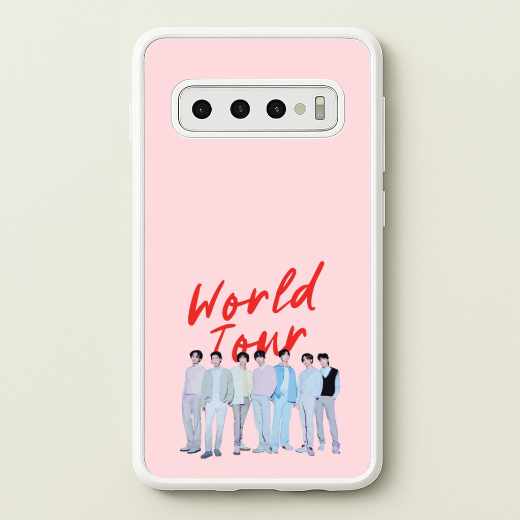 K-Pop Band Pastel Tour Galaxy S10 Case