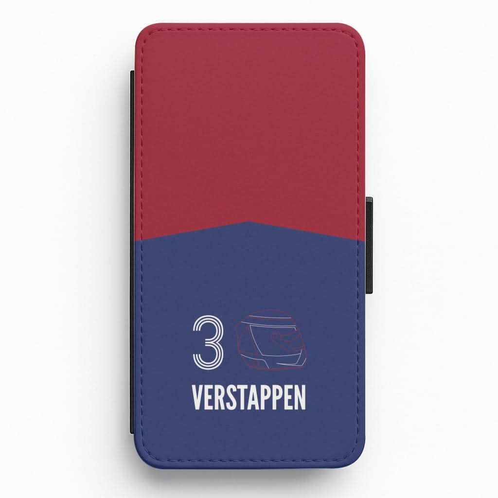 Verstappen Helmet 2026 Flip / Wallet Phone Case