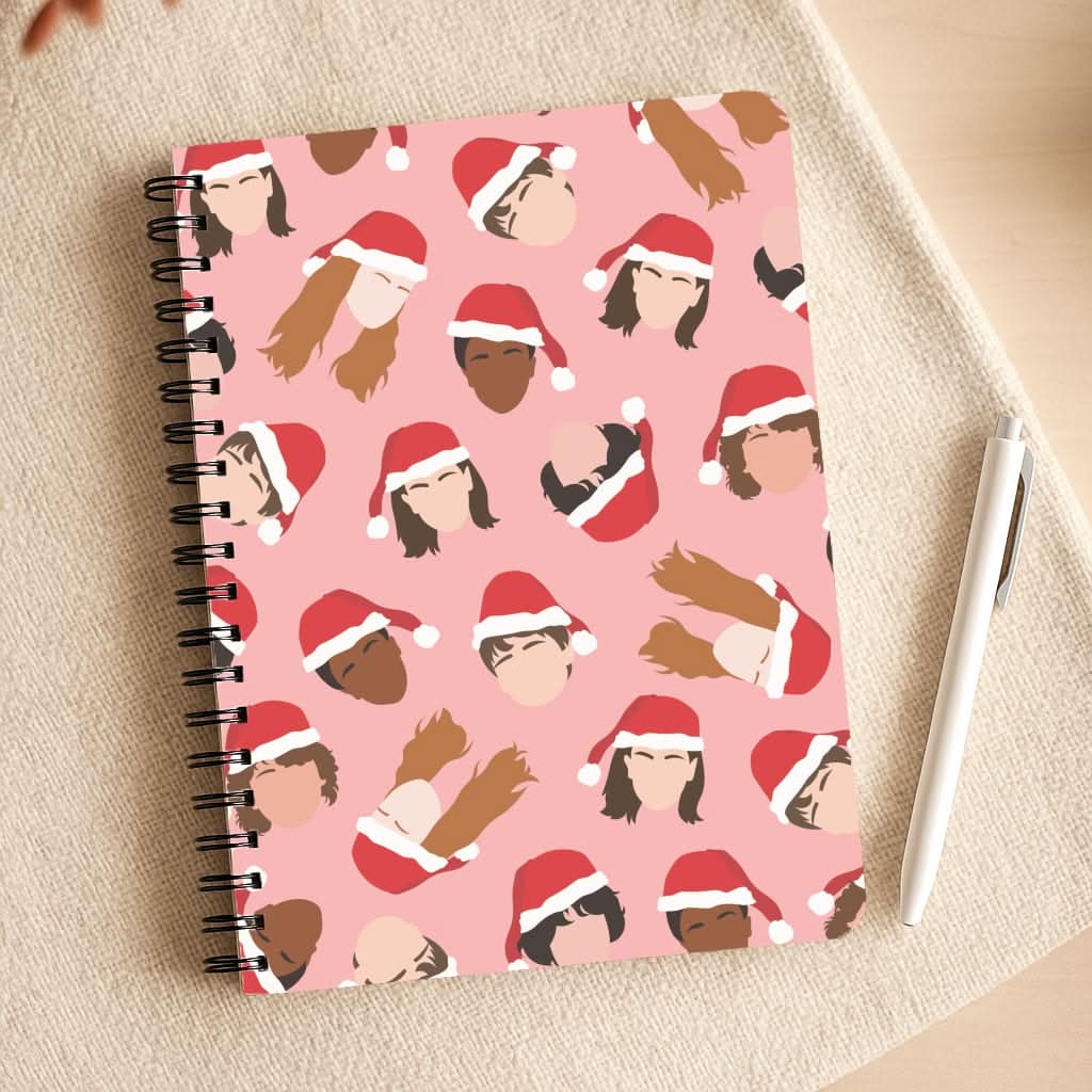 Christmas Stranger Crew Pattern Notepad