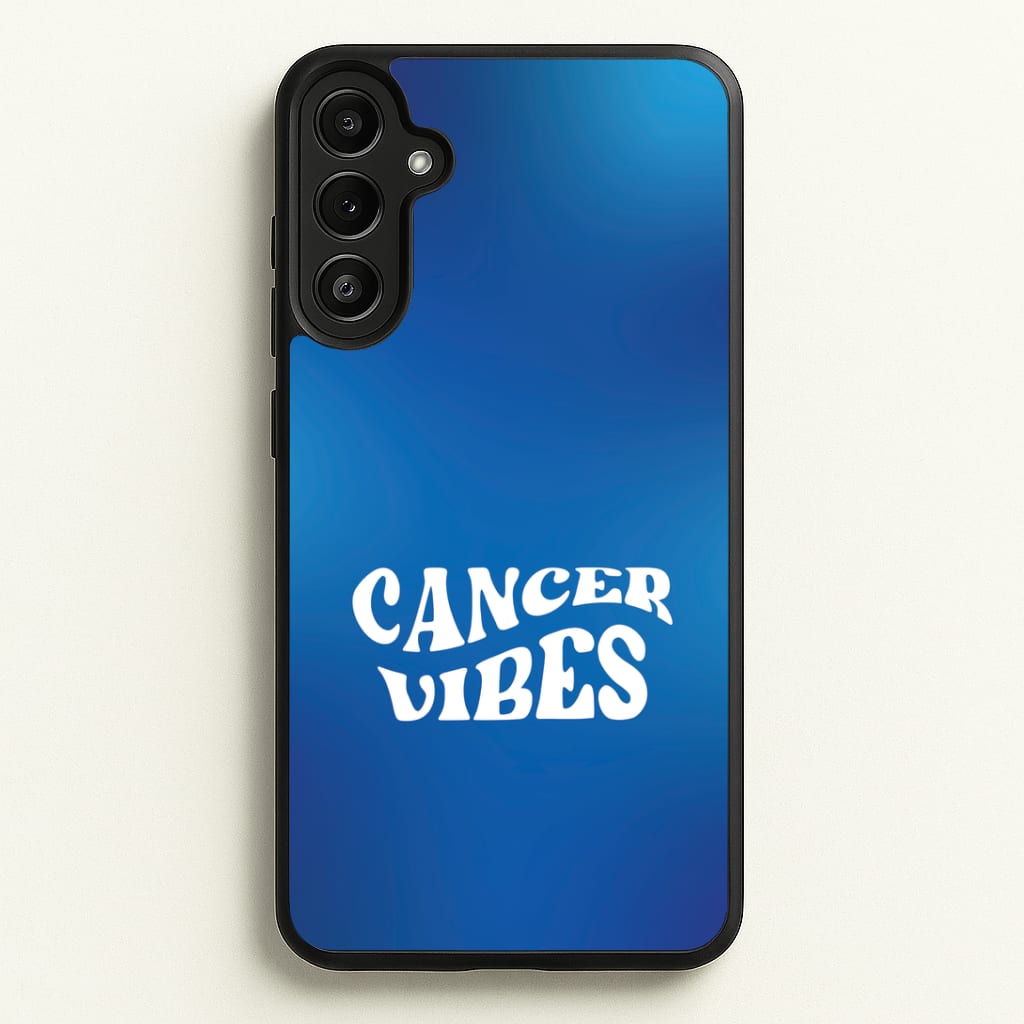 Cancer Vibes Gradient Zodiac Galaxy A36 Case