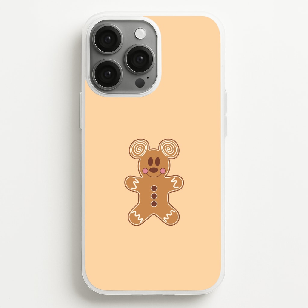 Cartoon Mouse Gingerbread iPhone 13 Pro Case