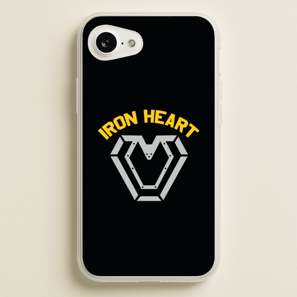 Metal Hero Heart iPhone 16e Case