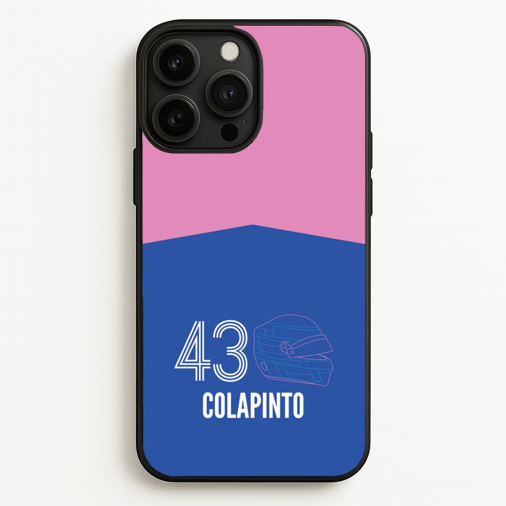 Colapinto Helmet 2026 iPhone 13 Pro Case