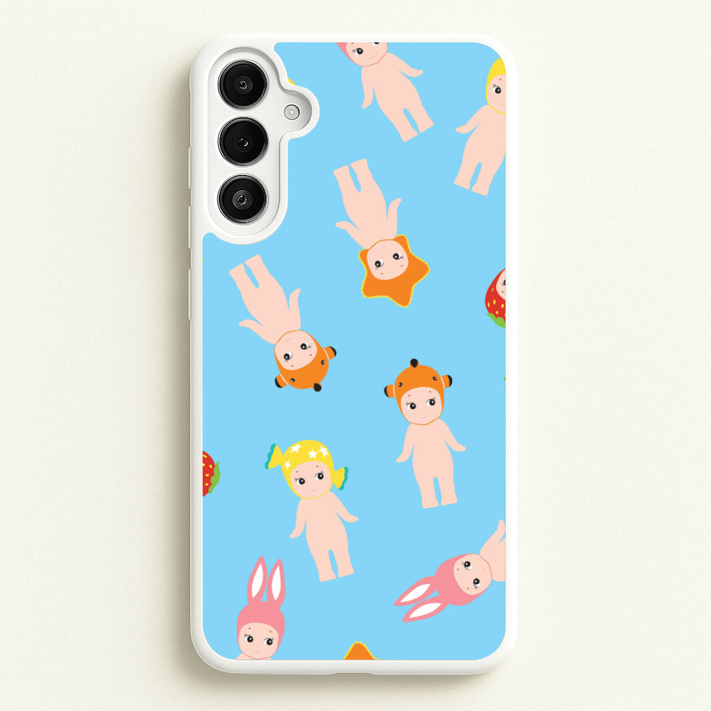 Angels Pattern Galaxy A34 Case