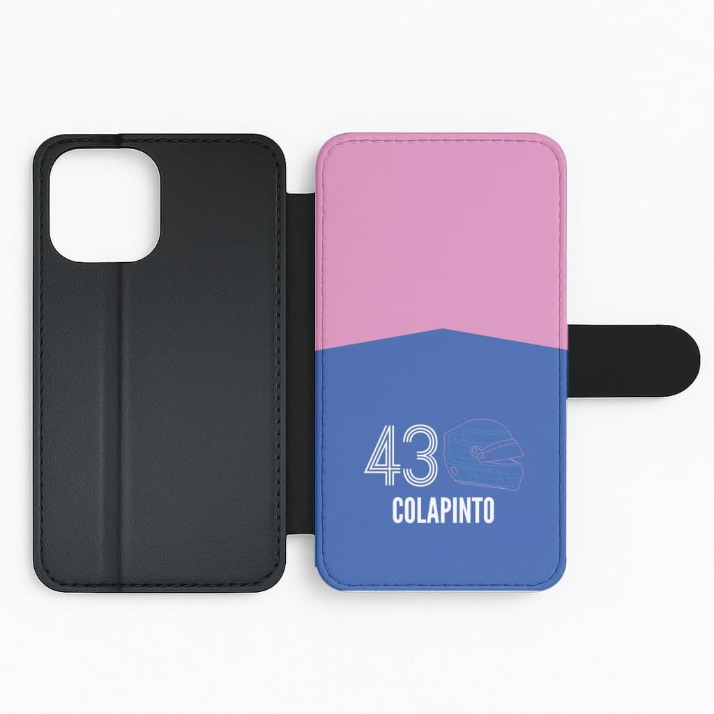 Colapinto Helmet 2026 Flip Phone Case
