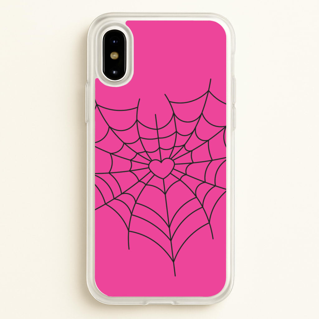 Spiderweb Hearts II iPhone X / XS Case