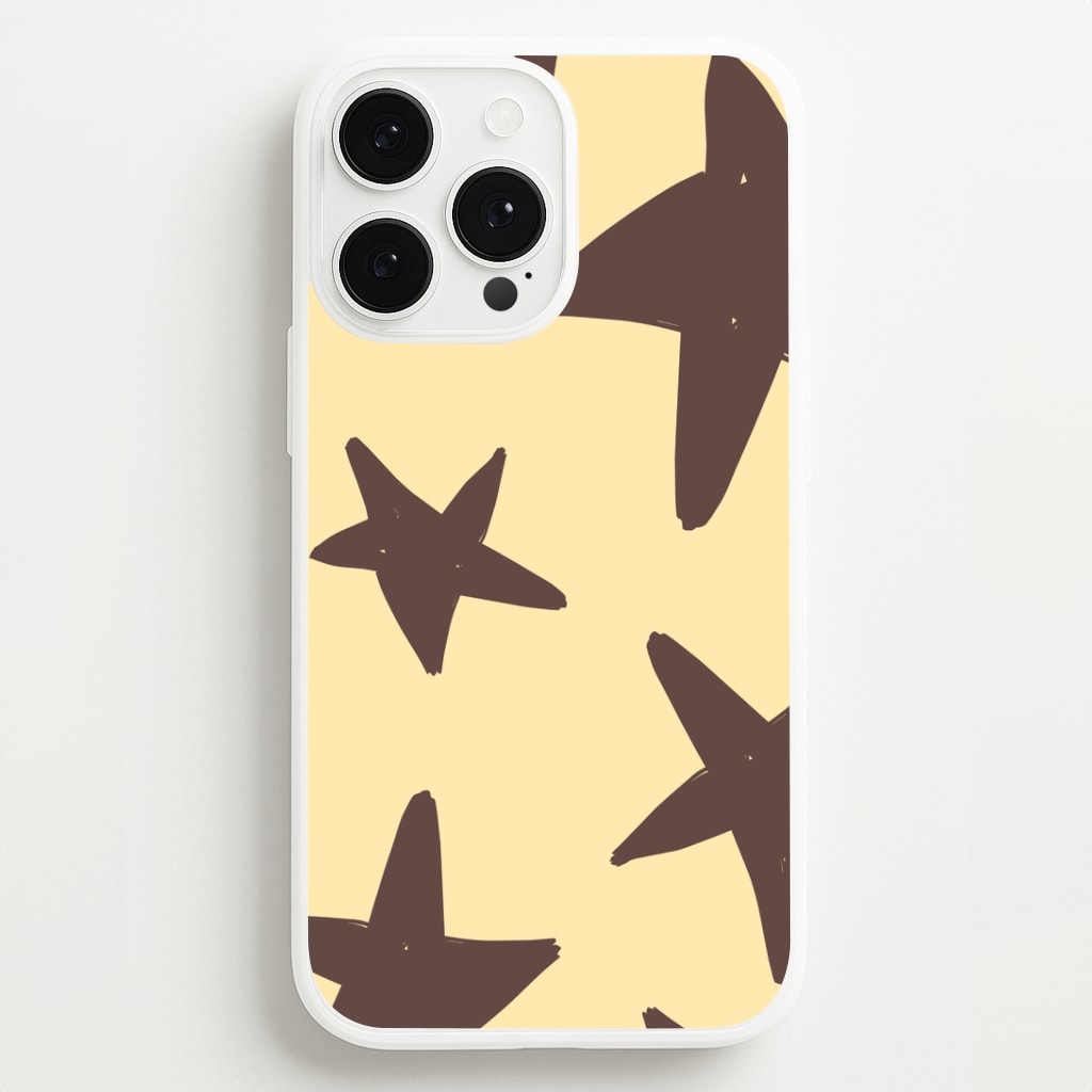Vanilla & Chocolate Stars iPhone 13 Pro Case