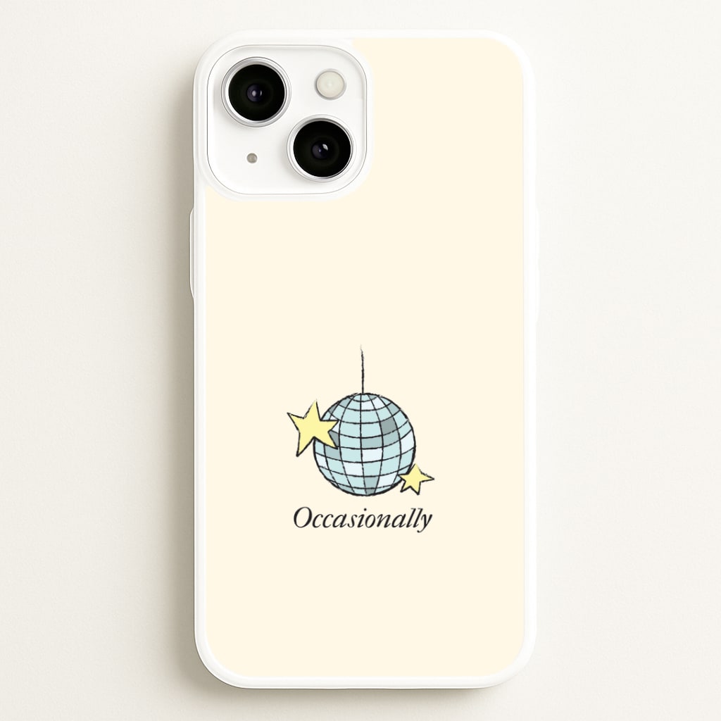 Ocasionally Discoball iPhone 13 Case
