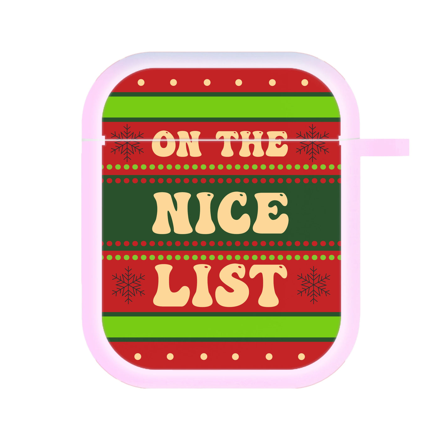 On The Nice List - Naughty Or Nice  AirPods Case