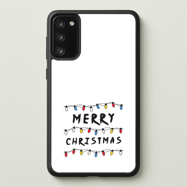 Merry Christmas String Lights Galaxy A41 Case